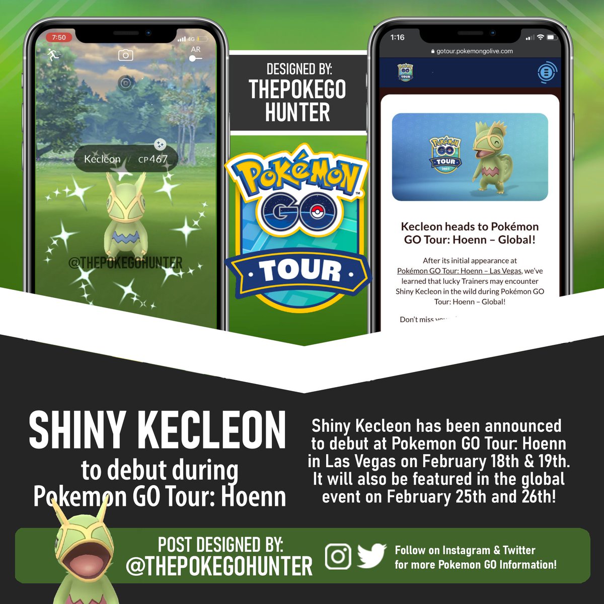 The Poke GO Hunter on X: Unreleased Gen 3-5 Pokemon in #PokemonGO The  Hoenn region debuted December 2017. 5th anniversary next month and no sign  of Kecleon Hoenn Tour 2023 maybe? 🤔🔜