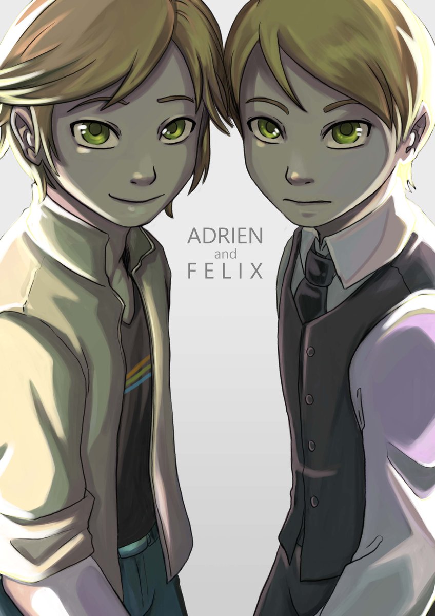 Primer dibujo del año. (Adrien and Felix)

#MiraculousLadybug #MiraculousSeason5 #AdrienAgreste