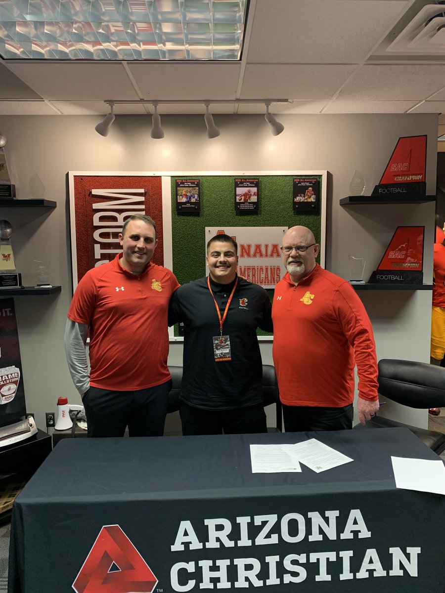 Mike McGlenn (@mikemcglenn133) on Twitter photo DONE DEAL! OFFICIALLY SIGNED TO @ACUFootball1 ! HAD A GREAT OFFICIAL VISIT!
<a href="/CoachBANelson/">Coach Brett Nelson</a> <a href="/CoachMRenteria/">Mario</a> <a href="/JeffBowenACU/">Jeff Bowen</a> @Coach_SCoop <a href="/coachboom_acu/">Coach “Boom” Bain, ACU</a> <a href="/CoachHarrisACU/">Ben Harris ACU</a> <a href="/SteffKruck/">Steff Kruck</a> <a href="/VHS_Football/">Valencia Tiger Football</a> DONE DEAL! OFFICIALLY SIGNED TO @ACUFootball1 ! HAD A GREAT OFFICIAL VISIT!
<a href="/CoachBANelson/">Coach Brett Nelson</a> <a href="/CoachMRenteria/">Mario</a> <a href="/JeffBowenACU/">Jeff Bowen</a> @Coach_SCoop <a href="/coachboom_acu/">Coach “Boom” Bain, ACU</a> <a href="/CoachHarrisACU/">Ben Harris ACU</a> <a href="/SteffKruck/">Steff Kruck</a> <a href="/VHS_Football/">Valencia Tiger Football</a>