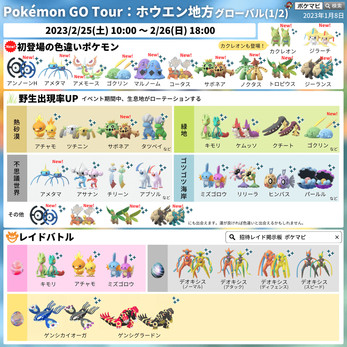 ポケモンGO攻略情報@ポケマピ on X: ポケモンGO攻略情報@ポケマピ on X:
