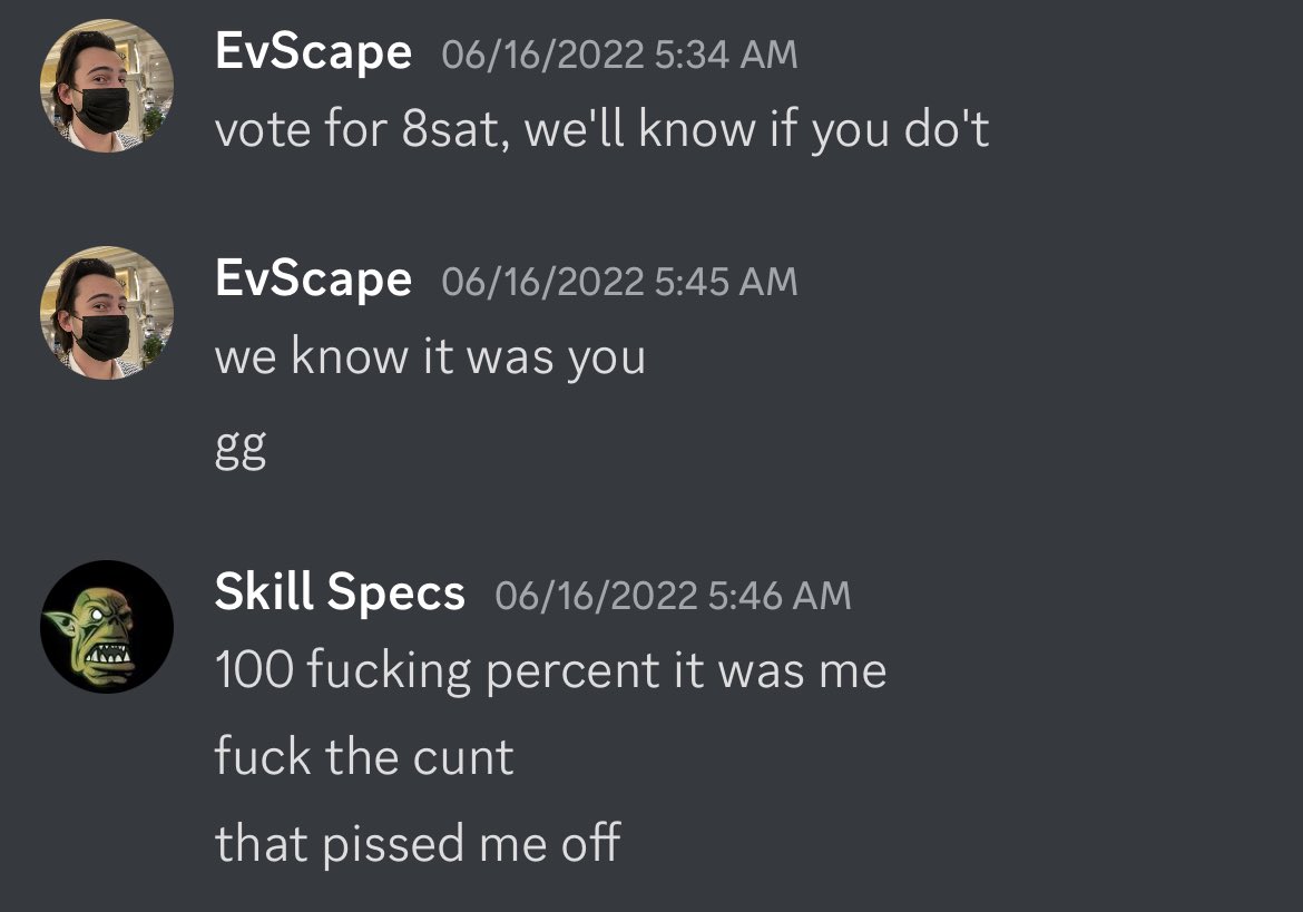 EVScapeOfficial's tweet photo. I fucking love skill specs and I fucking love Gilenor Games https://t.co/FR53VVJ2IB