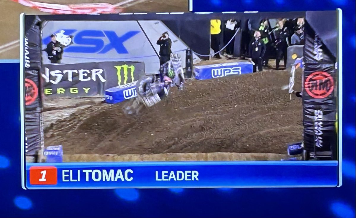 My Boy <a href="/elitomac/">Eli Tomac</a> took 1st place in the 450 Heat 1 

#TomacNation #DropTheGate #Supercross #Motocross #MonsterEnergySupercross #SXonFOX #AmaSupercross #MonsterEnergy #SXLife #MXLife #RacerX #Dirtrider #Motolife #MotocrossLife #SupercrossLife