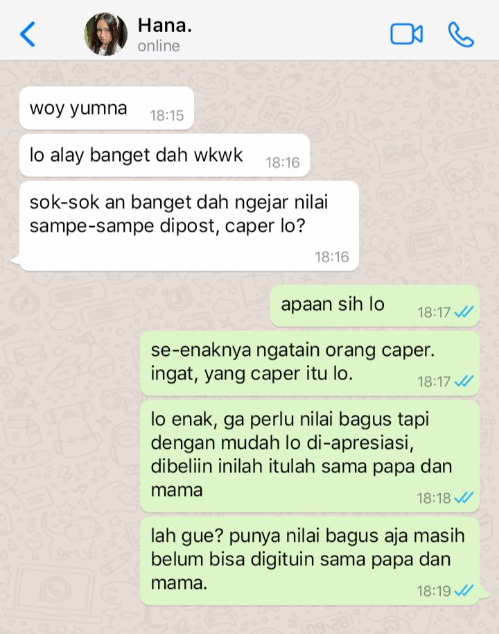 sweetamilove's tweet image. ; Ngejar Nilai

a ahn yujin seven tweet au,
written by hyxalnyz