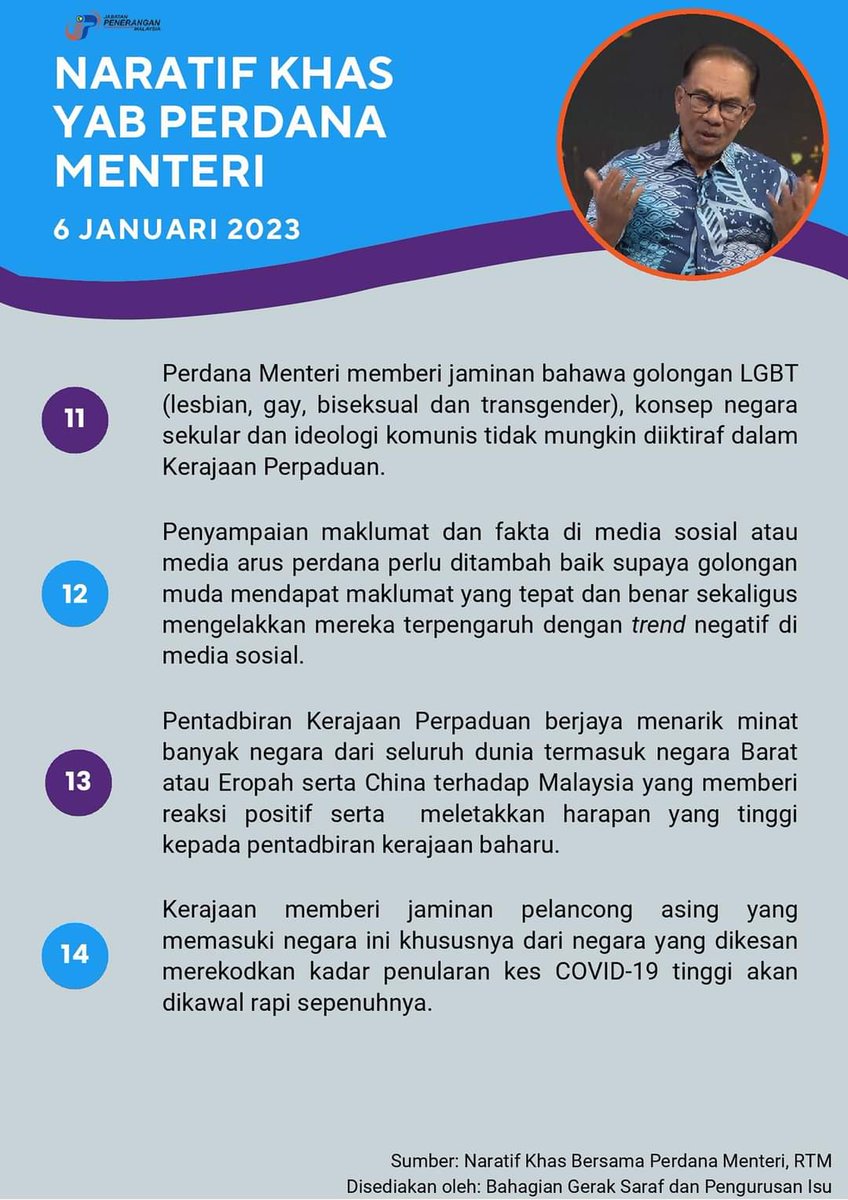 japenbbsppj's tweet image. Intipati Temubual Naratif Khas Bersama YAB Perdana Menteri, Anwar Ibrahim pada 6 Januari 2023

#DemiRakyat
#DemiPertiwi
#unitygovernment
#kerajaanperpaduan
#KLCeria
#JaPenWPKLP
#PPDBBSP

@fahmi_fadzil @TeoNieChing @DSMM64 @mohd_sukari @ab_sukari @AnnLimat @JPenerangan @JaPenWPKL