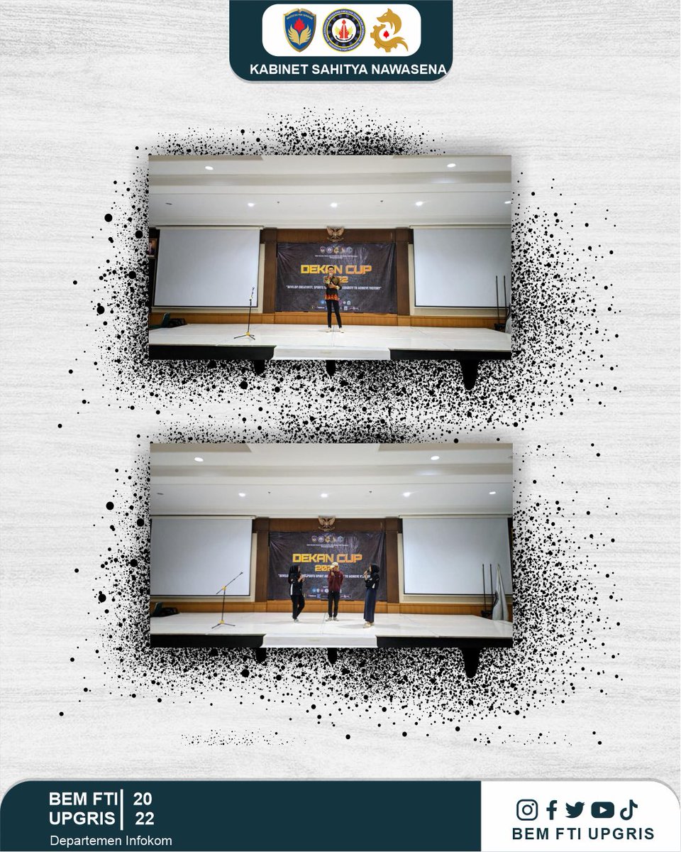 bemfti_upgris's tweet photo. Dokumentasi Serangkaian PEKAN FTI 2022✨ #Solovocal
Semoga mahasiswa FTI dapat mengetahui kilas balik akan sejarah FTI serta terjalinnya sinergi Lemawa dan BSO FTI melalui serangkaian PEKAN FTI.
See you at the next event❤️‍🔥 https://t.co/1JWzvIYJMz