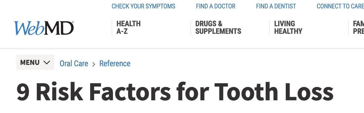 favason's tweet photo. 9 Risk Factors for Tooth Loss
 https://t.co/rXEldOCHe2 #ToothLoss #RiskFactors #DentalImplants https://t.co/cO1AV4hf5p