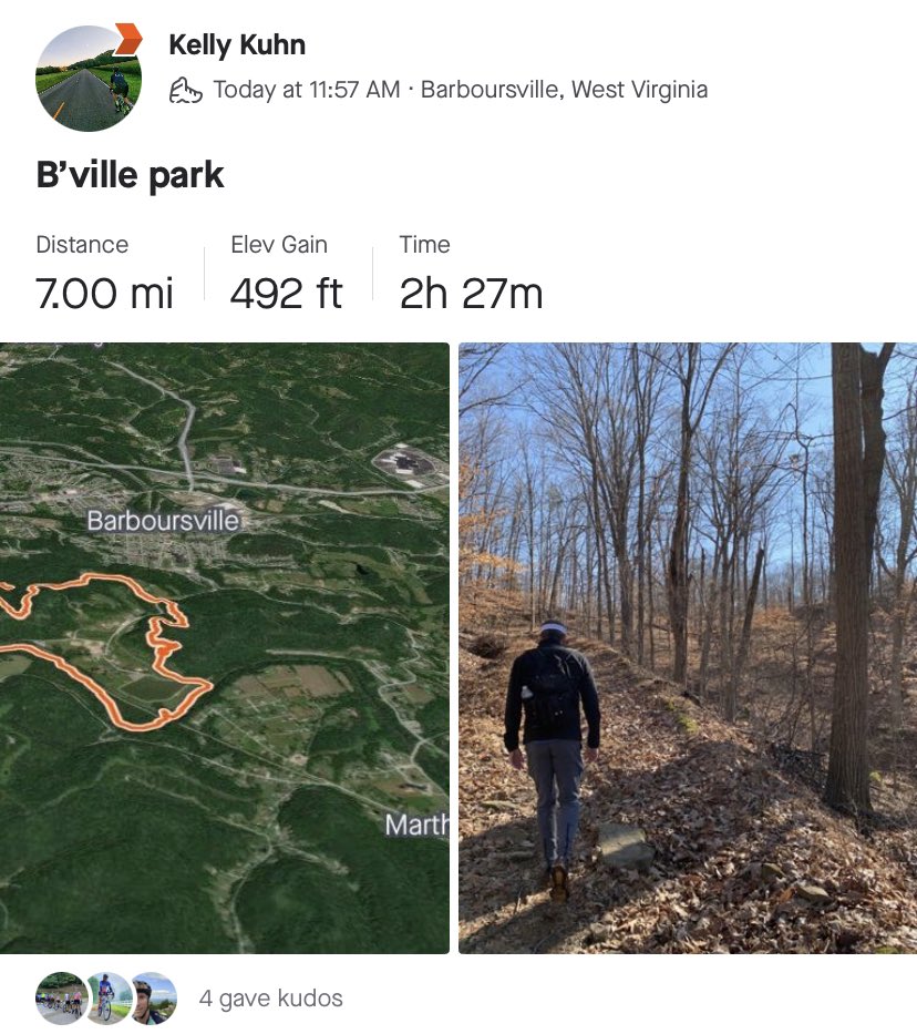 Nice hike today 😃