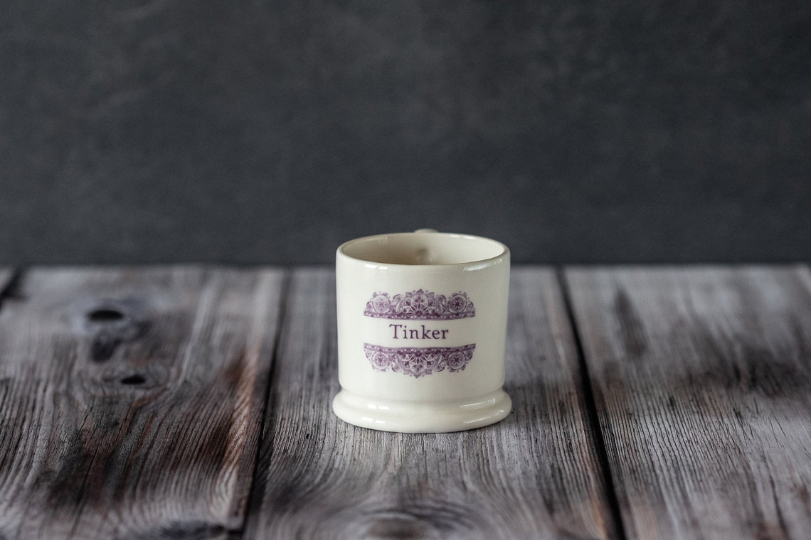 Our Little Mugs hold just over a quarter of a pint and so are perfect as nursery mugs, christening gifts or just for those who prefer a smaller cup of tea.

This little tinker is a very naughty mug indeed. The perfect gift for the tinker in your life.

etsy.com/uk/listing/287…
