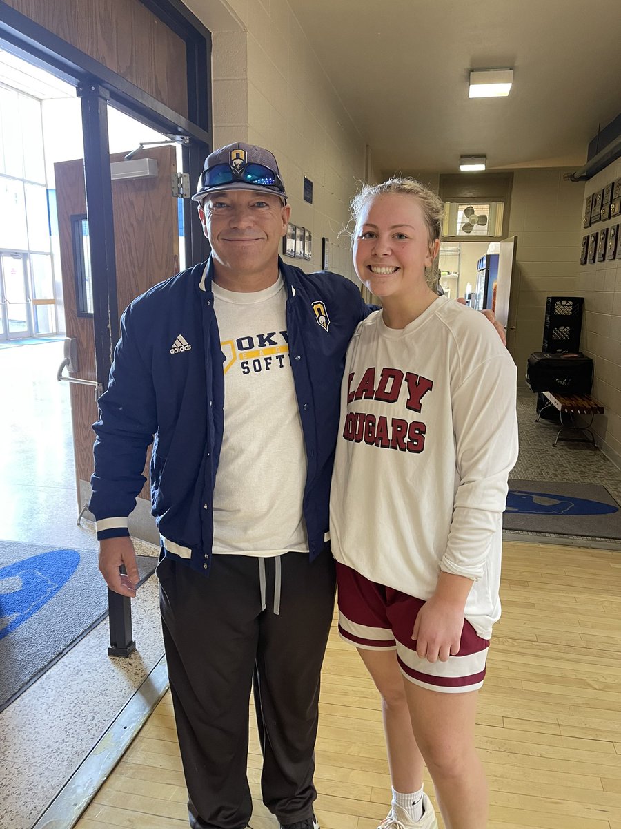 It was nice to get the W today with the rest of my basketball team! I really appreciate Coach Woods taking the time to come support me on the hardwood!🏀🥎 <a href="/ShawnWoods22/">Shawn Woods</a> <a href="/OKWUeagles_SB/">OKWU Softball</a>