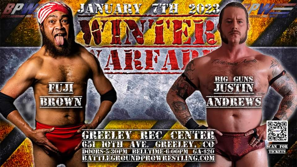 WrestleBigGuns's tweet photo. We are in the house tonight at @BattlegroundBPW in Greeley! Limited tickets are still available, so come check out the #SuplexParty ! https://t.co/EsYt5Vb2Je