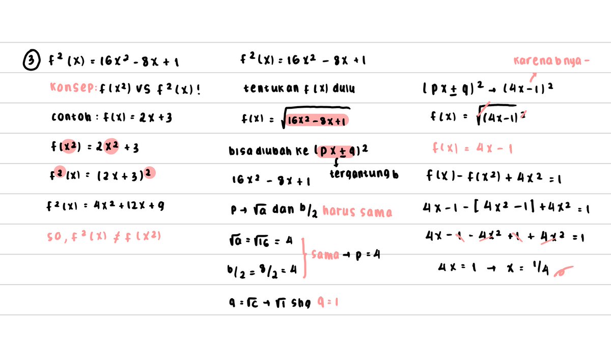 Bahas Soal PK - Fungsi Aljabar

Ini ya gais pembahasannya, harus bisa manipulasi aljabar buat ngerjain soal ituu🤩