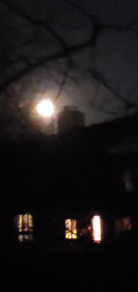 surviving50's tweet photo. My grown up son sent me a text to go look at the #moon.  I did #somethingright https://t.co/z26WYcCsCT