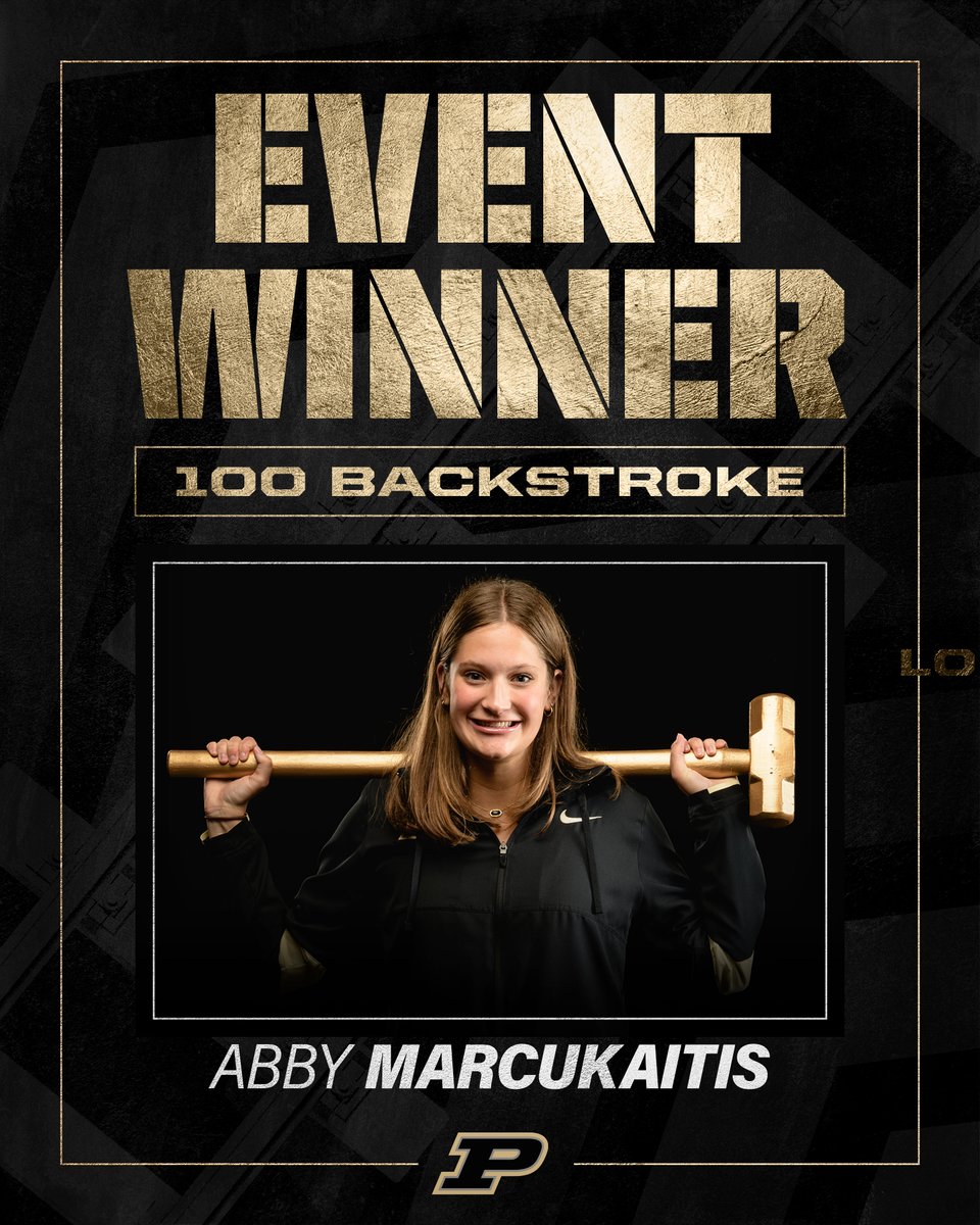 Maggie, Kate &amp; Daryn teamed up for 7 of our 8 event wins. Maggie leads the team w/ 10 wins.

Along w/ 35pts from the <a href="/PurdueDivers/">Purdue Diving</a>, these were also key in the 17-point win at Illinois

🏊‍♀️100 Breast: Maggie &amp; Masy 1-2
🏊‍♀️100 Fly: Cecilie &amp; Brinly 2-3
🏊‍♀️200 Fly: Greaves &amp; Turner 2-3
