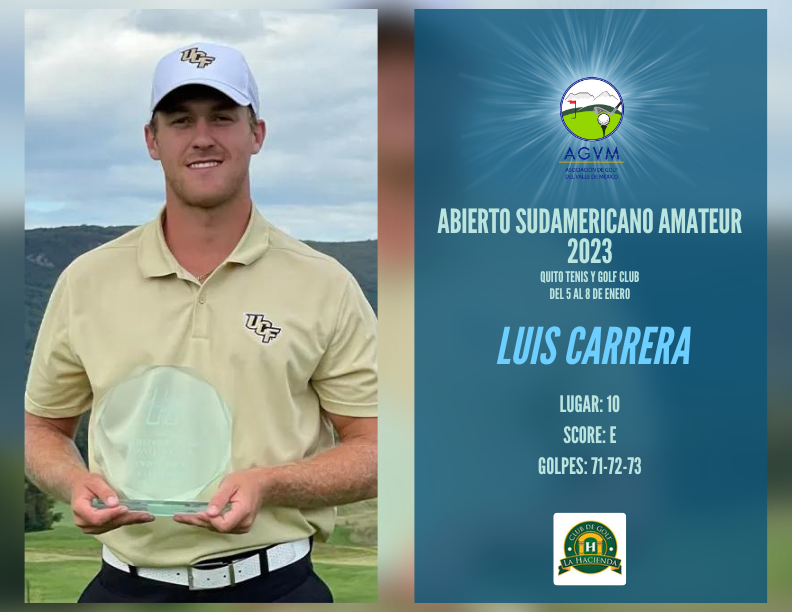 AGVM1's tweet photo. #AGVM | Resultados en la RONDA 3 de los jugadores del Valle de México que están participando en el "Abierto Sudamericano Amateur 2023" 
😎🏅🏆🤩⛳
⛳ #JCIslas 
⛳ #LuisCarrera 

Más inf. 
https://t.co/c5i8NVqcEk https://t.co/uJmNCcaptb