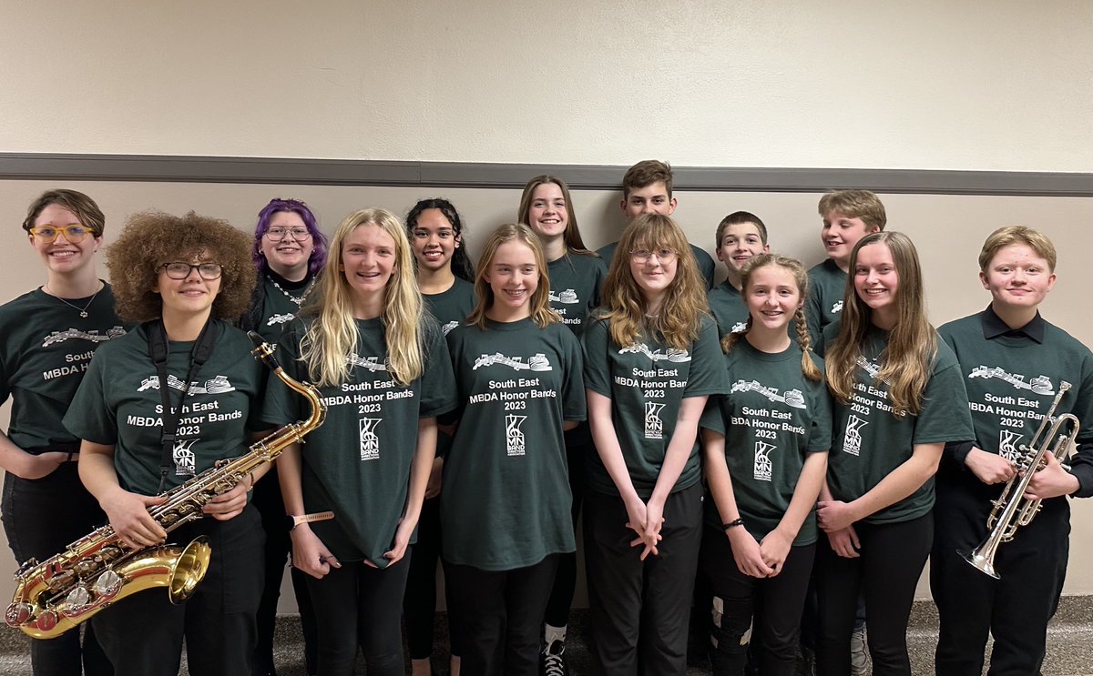 An awesome day at the SEMBDA Honor Band with some great KM Musicians!!!