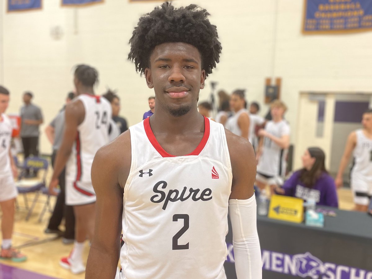 FINAL
@SPIRE_Institute 77
@SpfldComAcademy 71

‘23 Daniel Young (📷 - Cleveland St) lived in the paint for 23pts. ‘23 Xavier Martinez ran the show with strong play by rotating ‘23 forwards Marcel Bryant (Omaha), Daniel Pounds (ODU), Emondrek Ford.

SCA ‘23 Kyoya Sasaki hit 7 👌’s