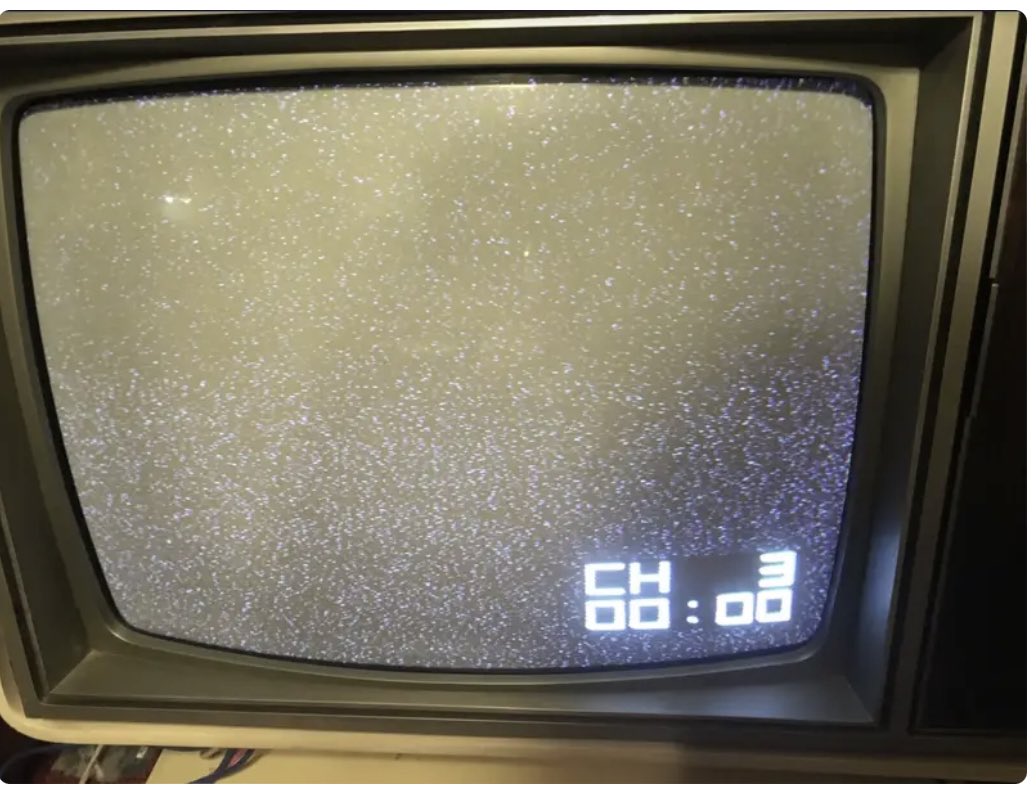 Who remembers when you had to set the TV to channel 3 to watch movies?