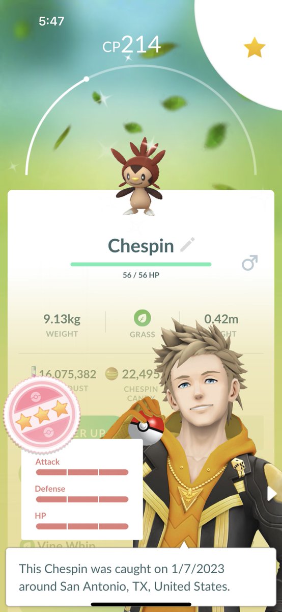 Was sorting through my #PokemonGOCommunityDay haul and found this little guy in my collection! 🥳

My second ever #shundo