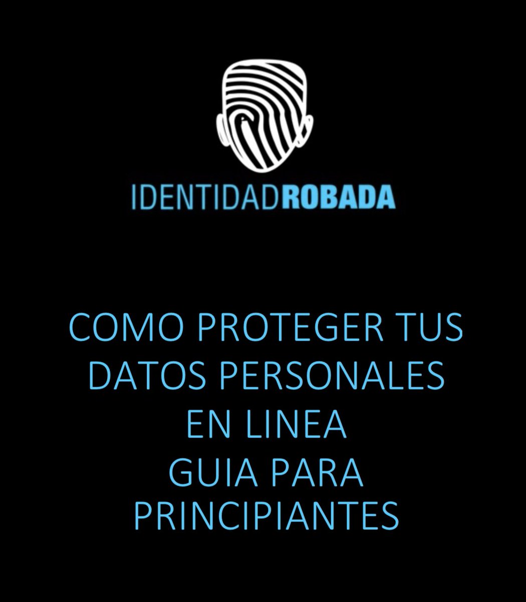 identidadrobada's tweet photo. Si quieres que te enviemos por DM nuestro PDF GRATIS “CONSEJOS PARA PROTEGER TUS DATOS PERSONALES EN LINEA - GUIA PARA PRINCIPIANTES”, haz un RT #dataprivacy #seguridadenlínea #awareness https://t.co/mrMDe2NYrV
