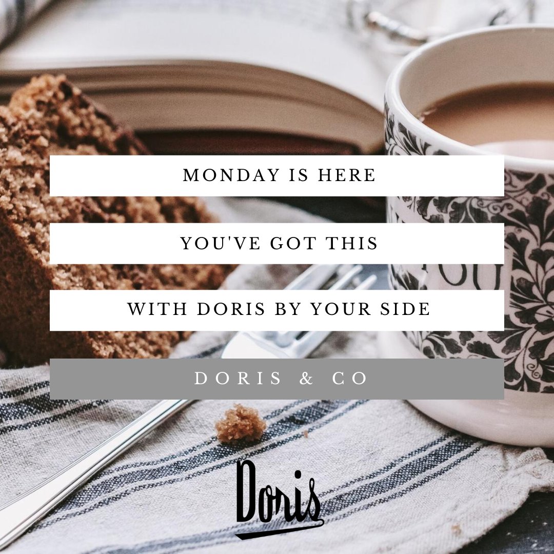 Doris is by your side today. What will you be getting up to?