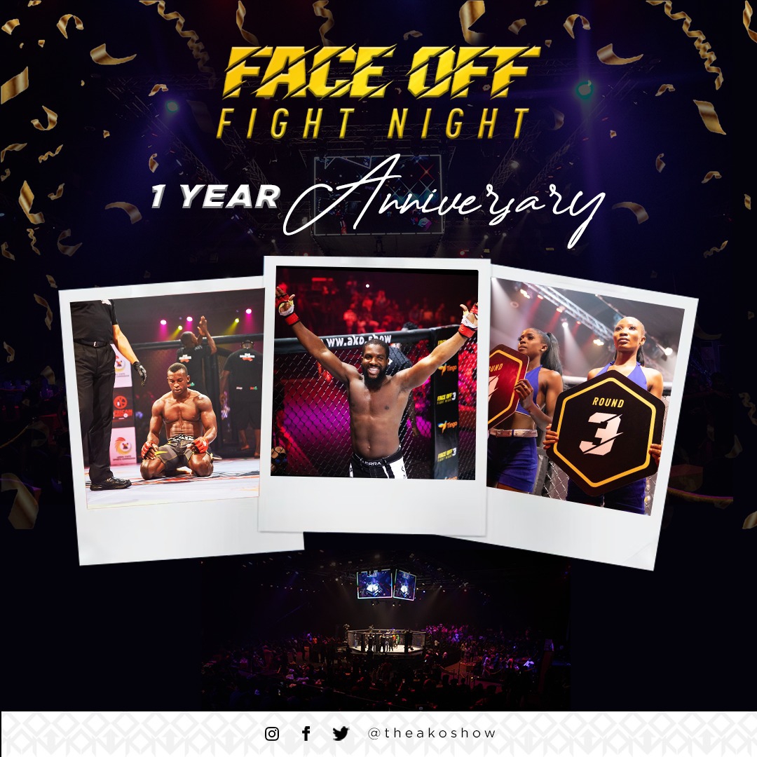 TheAKOShow's tweet photo. πΆπ π»πππ π«ππ One year ago. The African Knockout started the Face Off Fight Night series.
Happy First Anniversary ππΎ
#FaceOffFightNight #FOFN #AfricanKnockout #AKO https://t.co/KiSaKEo1g9
