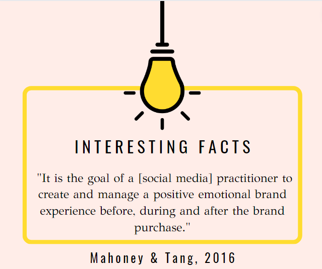 HeatherQuinto's tweet photo. Emotion is what influences what and how consumers purchase goods. Emotion is what transforms consumers into loyal advocates for a brand. #snhusmm #gradstudent #socialmediamarketing #brandloyalty https://t.co/Plz6TulPdp