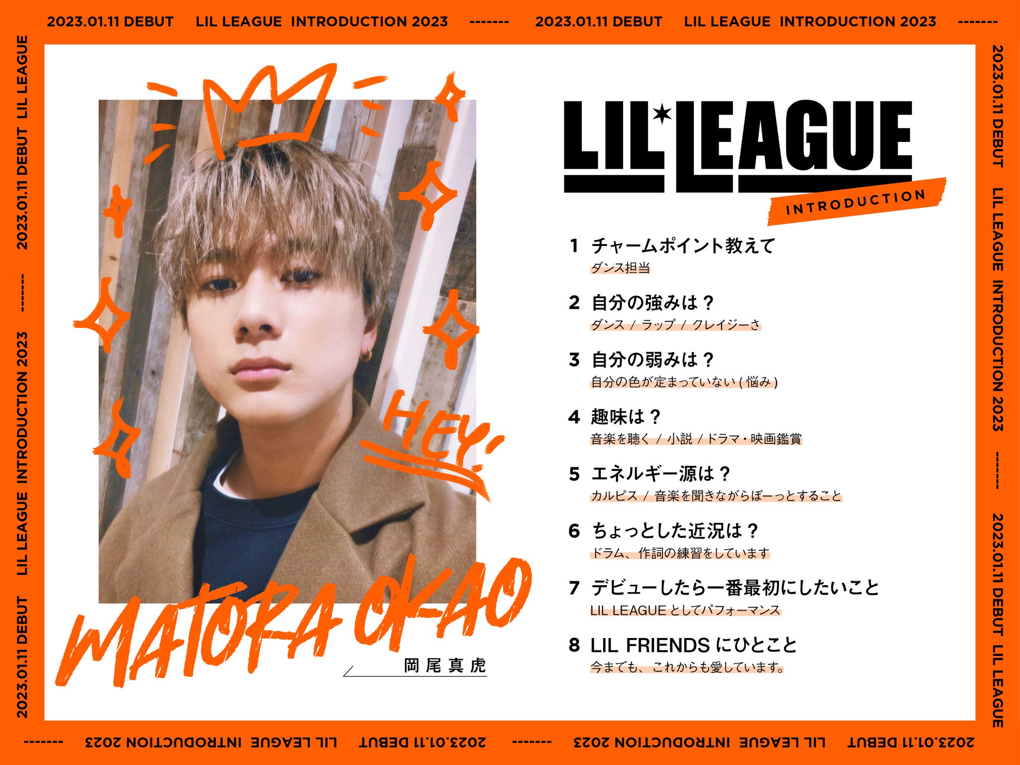 予約販売 LIL LEAGUE 岡尾真虎 パネル 2枚セット asakusa.sub.jp