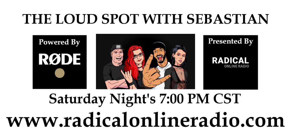 Bringing back The Loud Spot with Sebastian starting tonight ! @TheLoudSpotPod The Loud Spot with Sebastian is a podcast that interviews musicians, band management.... radicalonlineradio.com/.../the-loud-s… #radio #music #talkradio #rodemic Radical Online Radio Powered By @rodemics