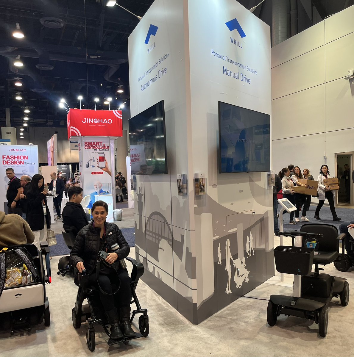 Grantmakers are taking the #CES2023 show floor today with CTA Foundation Grantmakers Tour to explore aging and accessible technologies! 

Thank you to @MITREengenuity for sponsoring!