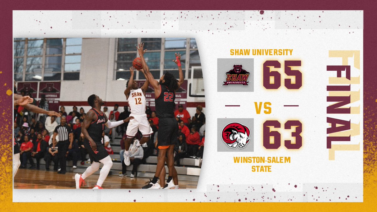 FINAL - DJ Thomas completes a three-point play with 4.7 seconds left to push Shaw past WSSU.