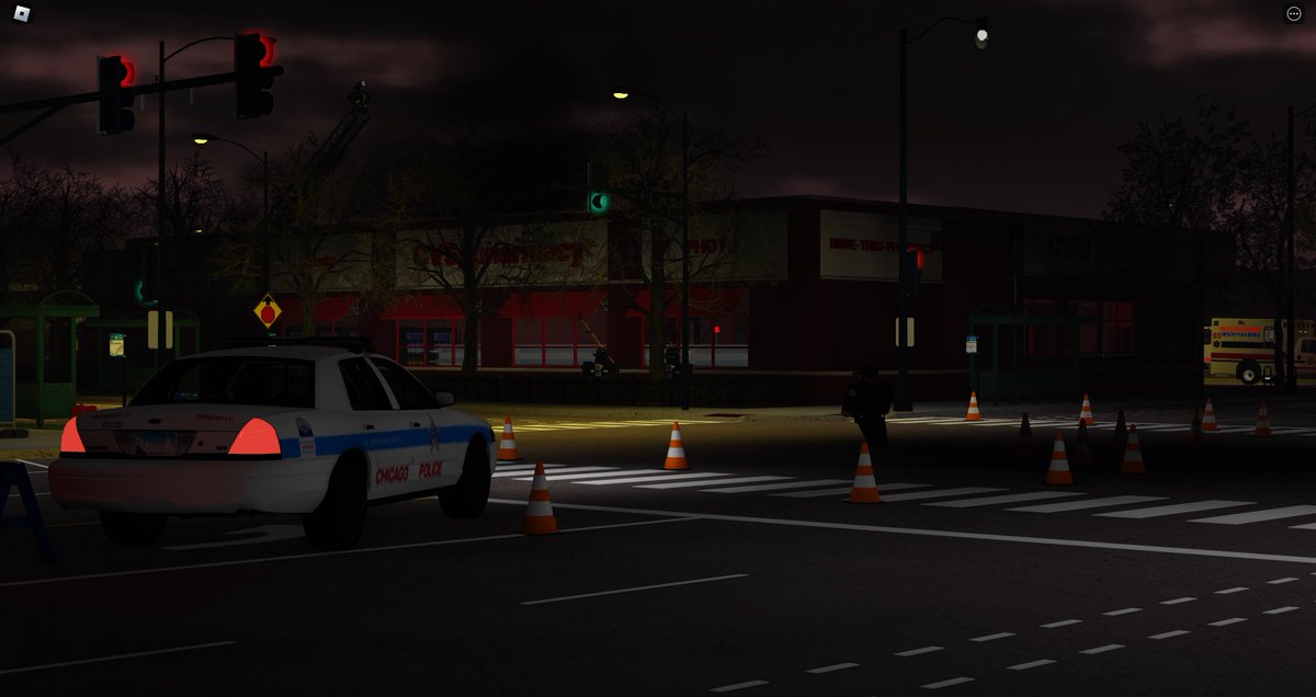CFD_RBLX's tweet image. The Chicago Fire Department innitiated an EMS Plan 2 at an event at CVS today. Took all night to put out. Unfortunately one Firefighter got injured on the job. #ROBLOX #RobloxChicago