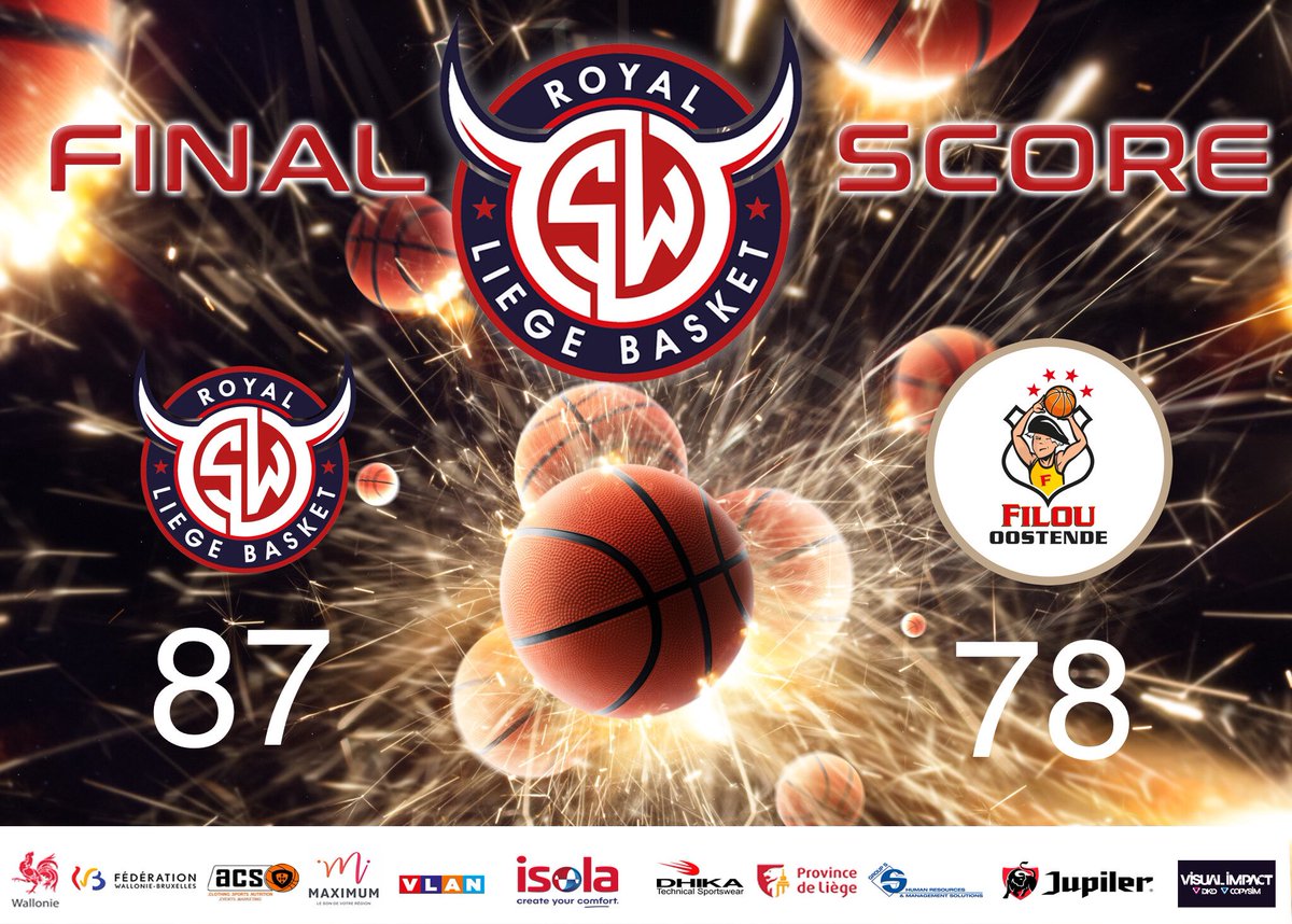 🔴🔵 Retour gagnant ! #liegebasket