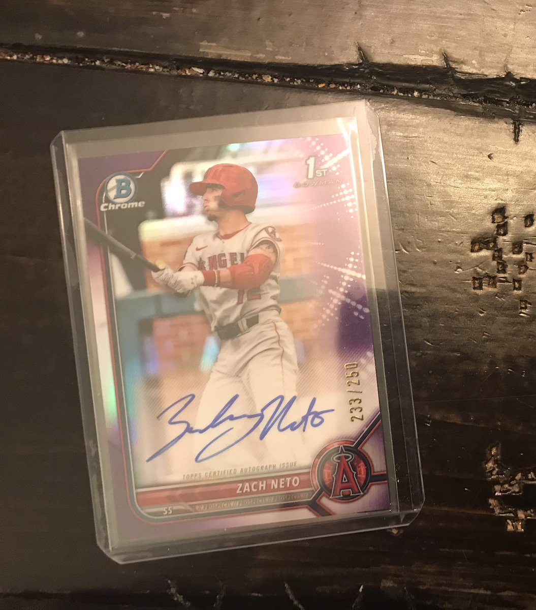 MMCards2's tweet photo. Zach Neto auto /250
$205 shipped https://t.co/6vnEr62uae