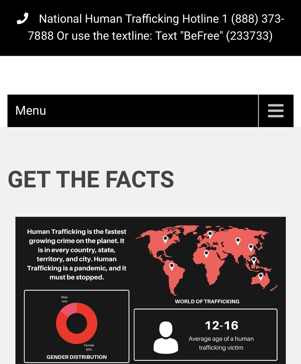 TheRedCord's tweet image. Head over to the “Get the Facts” page on our website theredcord.org/get-the-facts/ where you’ll find links to various resources that you can use for yourself and share with others.

Be part of the solution.

#StayInformed
#EndHumanTrafficking #EndSexualExploitation #NeverAlone #Freedom