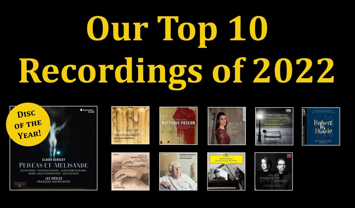 Over the Christmas holidays we announced our Top Ten Discs of the Year from 2022. #DOTY2022 Discover more, including our Disc of the Year, by clicking on this link... bit.ly/3QkPjqE