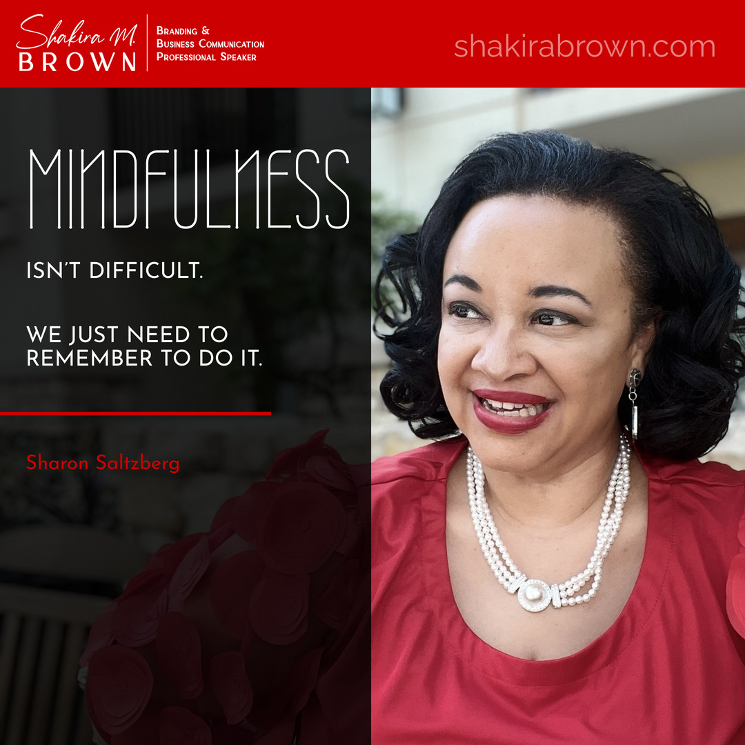 shakirabrown's tweet photo. It's not enough to be kind one day and the next be inconsiderate. Always be #mindful. Think before you speak and take time to understand how people feel. #mindfulness #communication #effectivecommunication #professionaldevelopment #softskills #leadership #speakwithintent https://t.co/WaMzvEYcXo