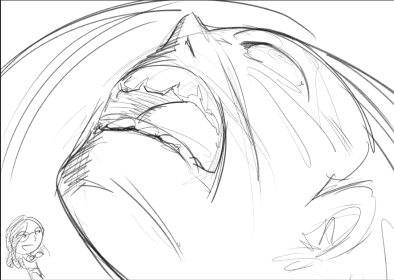 YGKrow's tweet image. A doodle. I elect we call this Nakamura-Face since I've seen him draw this one a few times now.