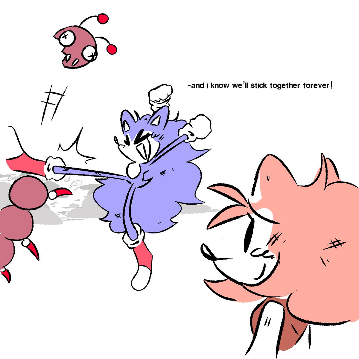 michimoomo's tweet photo. Thank you guys for 2500 ❤️❤️

Have this cute little Starburst + Wacky comic https://t.co/cFnGVTbFyY