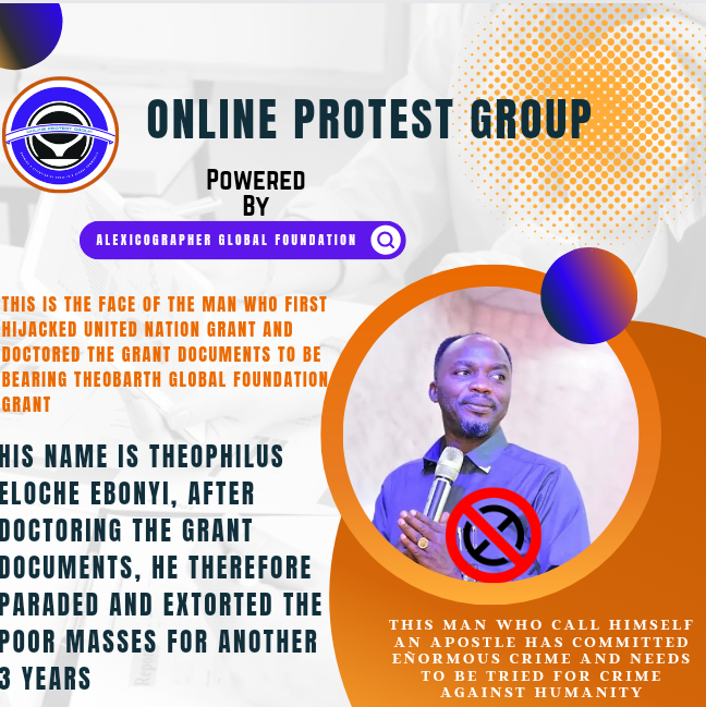 THIS IS THE MAN WHO FLOATED A GRANT THAT IS NOT HIS OWN AND EXTORTED MONEY FROM MILLIONS OF NIGERIANS.

HE HAS MADE MANY TO PASS THROUGH UNTOLD HARDSHIP, EMOTIONAL TORTURE AND TRAUMA 

#He_should_be_tried_for_crime_against_humanity

<a href="/UN/">United Nations</a> 
<a href="/officialEFCC/">EFCC Nigeria</a> 
<a href="/UKSupremeCourt/">UK Supreme Court</a> 
<a href="/HouseNGR/">Nigeria House of Representatives</a>