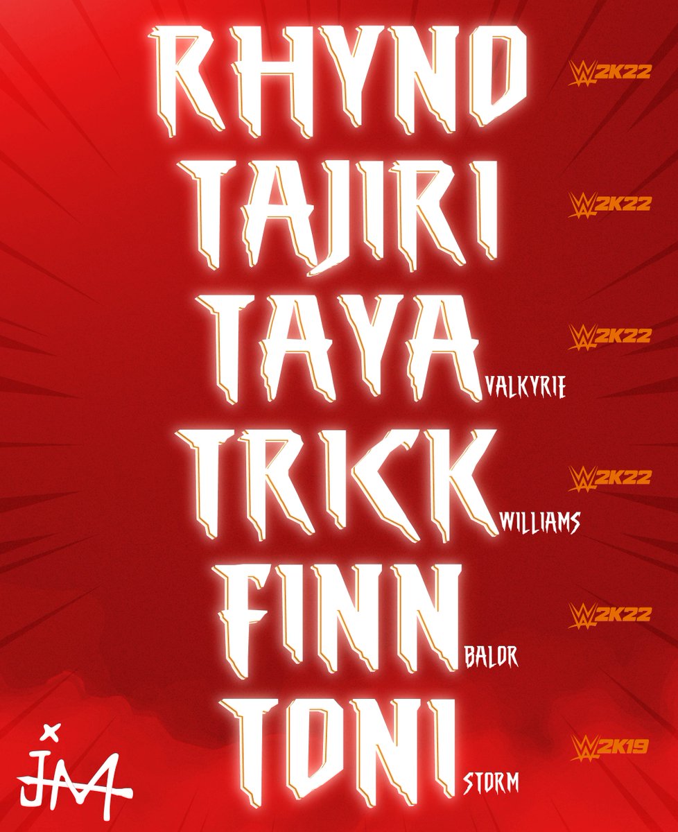 JoeMashups's tweet image. #WWE2K22 #WWE2K19