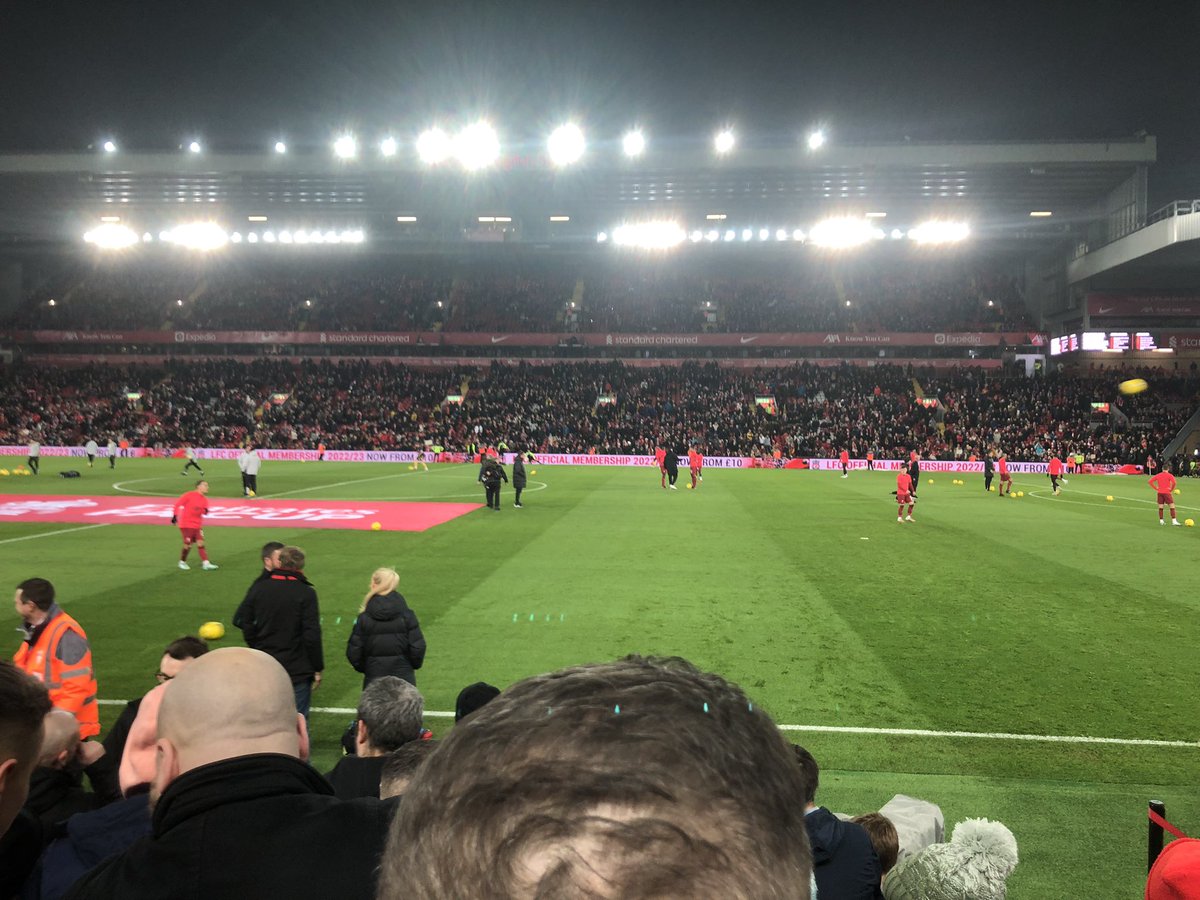IeuanSavage's tweet photo. Unconvincing again tonight, lucky to still have a chance to progress. Need to up it at Molyneaux. Loved Doak’s cameo. Think the offside rule that player Salah onside, very reminiscent of Kane’s goal in the 2-2 draw few years back. Daft! https://t.co/xVD1mMd2Rw