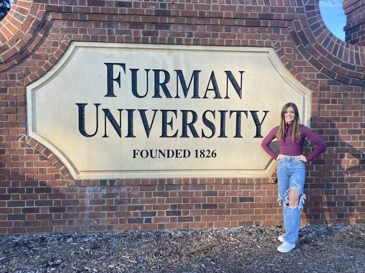 Thank you <a href="/StaceyJW26/">Stacey Johnson-Whitfield</a> <a href="/jwint11/">John Winters</a> &amp; <a href="/CoachAHayes/">Amanda Hayes Young</a> for taking the time to show me around your beautiful campus and athletic facilities! Enjoyed getting to know you all and learn from you at camp! 💜⚔️ <a href="/FurmanSoftball/">Furman Softball</a> #GoDins #unofficialvisit @gaimpactcaymol <a href="/FarragutSB/">Farragut Softball</a>