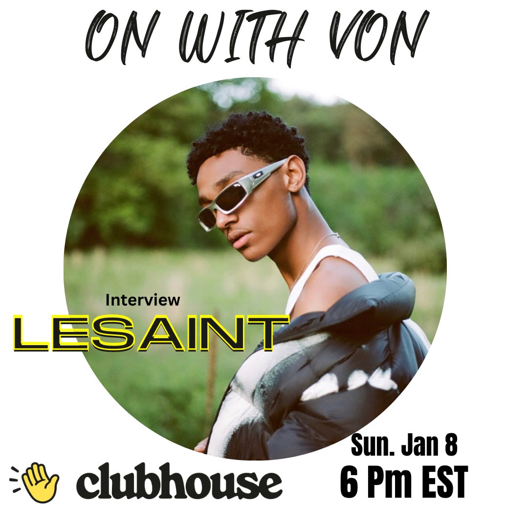 GoddessVee444's tweet photo. RSVP here: https://t.co/Tzg94HZMsJ

#musicnews #clubhouse #onwithvon #LeSaint #NewArtist #NewMusicAlert https://t.co/041dFgZrfa