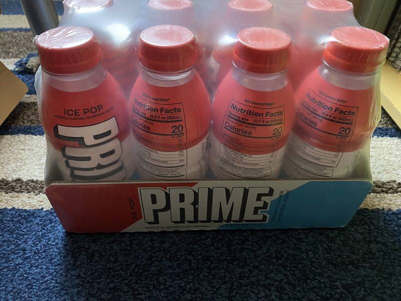 Prime for sale. Packs of 12. Ice pop flavour. DM me