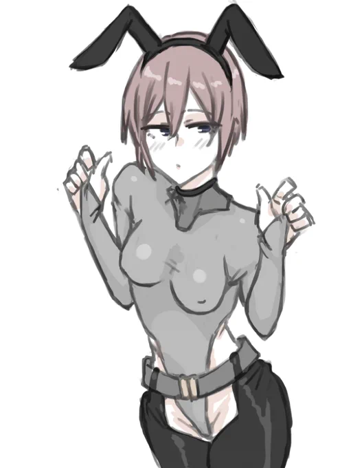 簡易型バニー。 