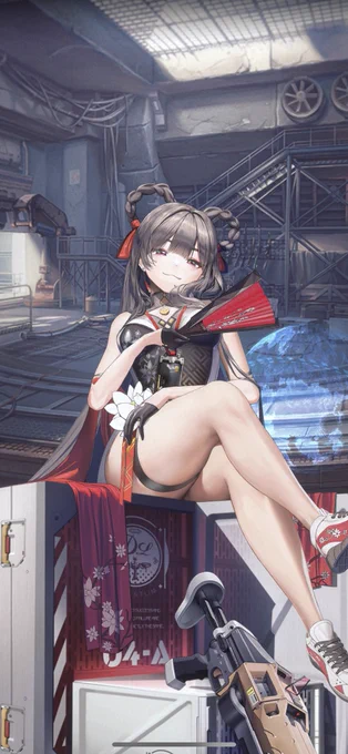 どうやら僕は扇子キャラが好きみたい #NIKKE 