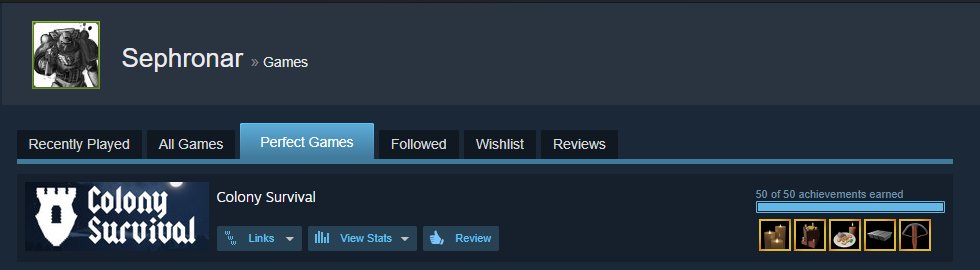 BookCleansing's tweet photo. @ColonySurvival 

We did it!

07/01/23

All achievements unlocked, both me and my gaming buddy.

What an update, whole new game and 100% worth every penny.

Question is...

Were we the first?

Can you give us dopamines?

(Don't take the 90+ hours as a speedrun attempt please..) https://t.co/2haFVQbjUl