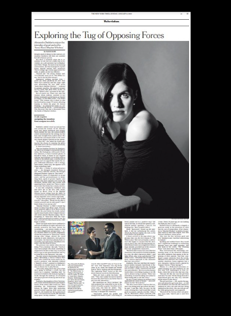 smbahr14's tweet photo. I went long in my profile of @AADaddario, who stars in her first lead television role in @Immortal_AMC's "Anne Rice's Mayfair Witches," which premieres this weekend.

Find it in Sunday's @nytimesarts section! 

#MayfairWitches #AlexandraDaddario 

https://t.co/s5KBQTGfNm https://t.co/AIVBpeZkGO