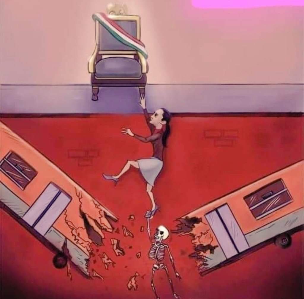 ryo_hermoso's tweet photo. Esta inepta NUNCA será presidenta de México.🥳

Los muertos y heridos sucedidos en el metro Cdmx jamás se lo permitirán.

Quién de acuerdo?👇🙋‍♀️ https://t.co/6JKRHi4OCK
