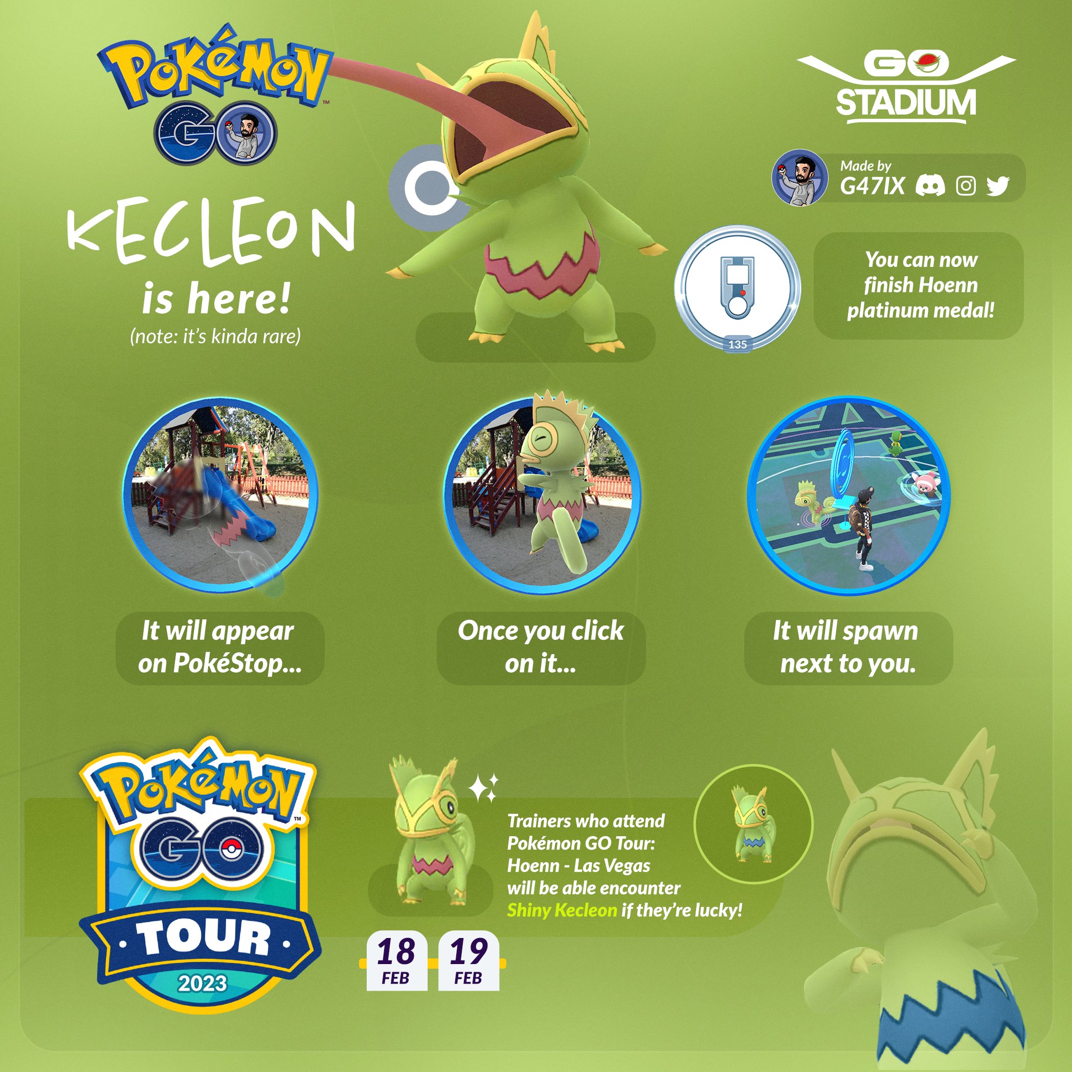 Pokemon Go leak shows possible Kecleon encounter coming soon - Dexerto
